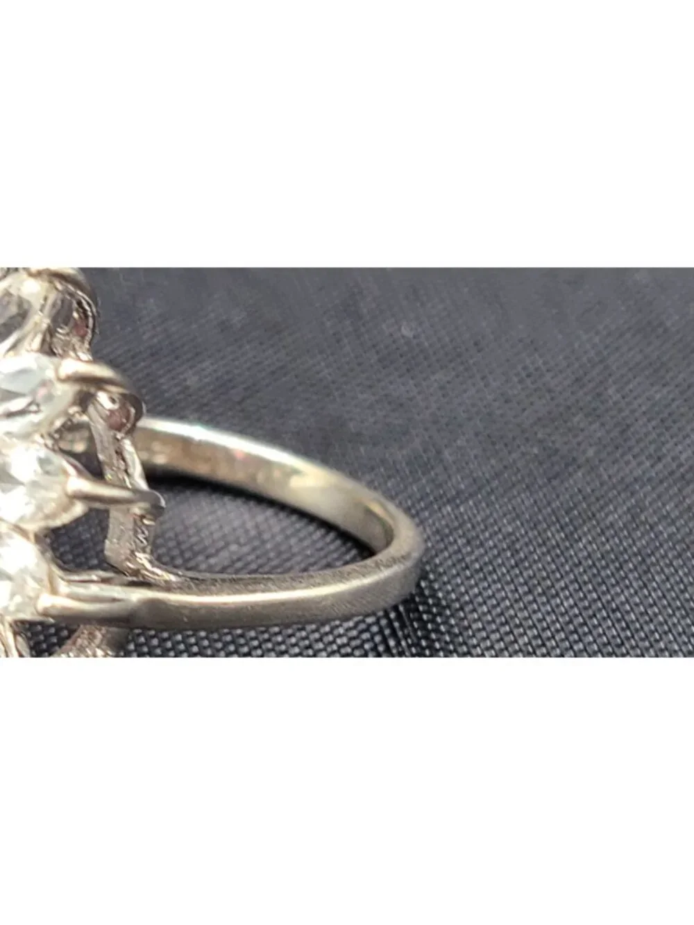 Large Pink Sapphire Sterling Silver Ring with Beautiful Faceting